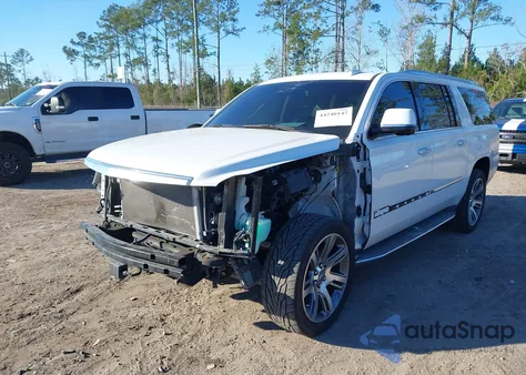 2016 Cadillac Escalade Esv Premium Collection z USA, uszkodzony, nr VIN 1GYS4JKJ2GR337858